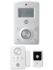 Yale Mini Wireless Alarm Kit - Motion Detector, Door Contact. YSGA02-W. 
