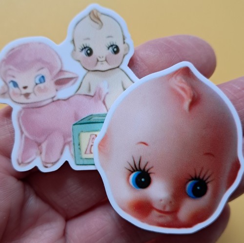 Retro badge set - set,