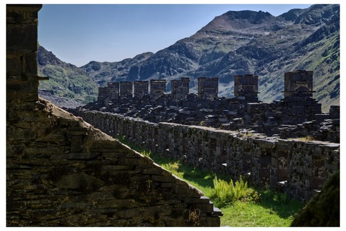 Dinorwic slate quarry - ,, disused