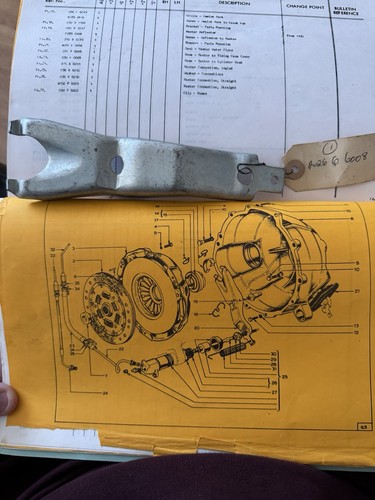Lotus elan clutch - lotus,