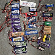 Job Lot 2S 7.4V Lipo Batteries 4Max Overlander Turnigy Zippy Gens Ace NO RES