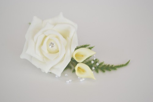 Wedding buttonhole corsage - wedding,