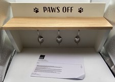 Next White Paws Off Shelf Organiser ** Brand New **