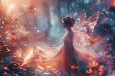 FAIRY CANVAS PICTURE PRINT