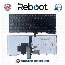 OEM Lenovo Thinkpad T440 T440S T440P T450 UK Backlit Keyboard 04X0130