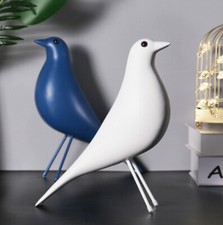 Bird VITRA EAMES Ornament Retro Pigeon Dove Desk Resin Home Office Decor Gift .