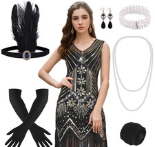 1920s Flapper Dresses Women