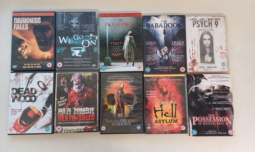 Horror dvd bundle job - 10,