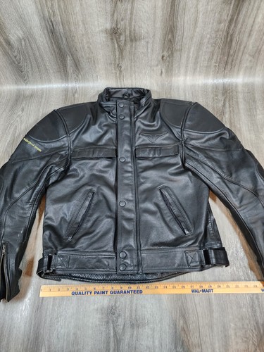 Teknic black padded leather - black,