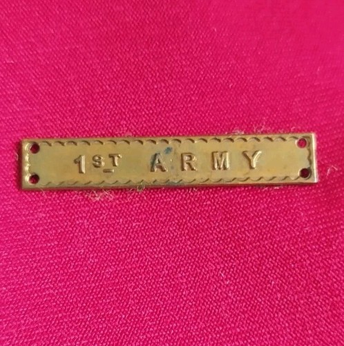 Original 1st army clasp ww2 - -,