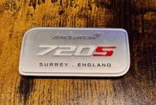 Maclaren 720s emblem badge - maclaren,