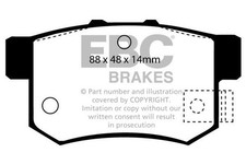Brake Pad Set For Disc Rear