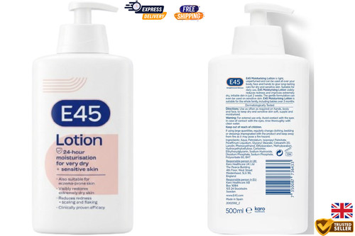 E45 daily moisturiser lotion - e45,