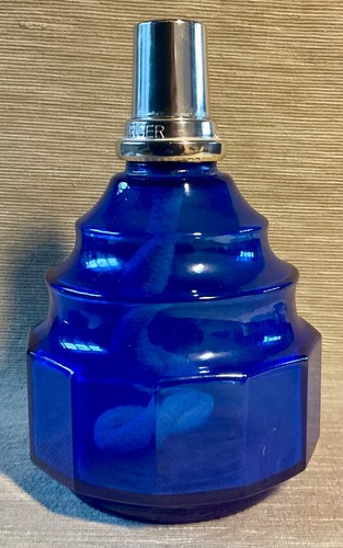 Beautiful new blue glass lampe - beautiful,