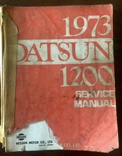 1973 Datsun 1200 FSM Factory