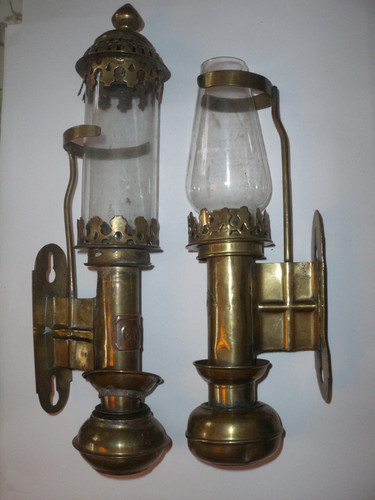 Gwr carraige oil lamps - gwr,