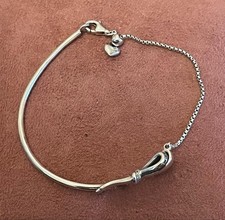Genuine Pandora Rare Paved Bow