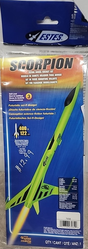 Estes scorpion 7232 new model - estes,