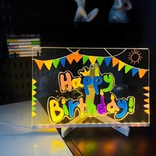 LED Kids Drawing Board Light