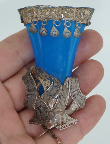 Victorian turquoise opaline - victorian,