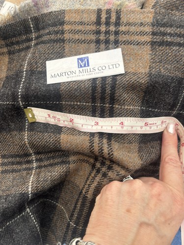 Marton mills wool - , tartan