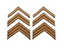 Original WW2 British Army Rank Stripes - Lance Corporal Sergeant Chevron Pair