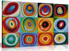 Farbstudie Quadrate By Wassily