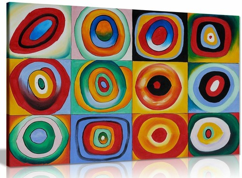 Farbstudie quadrate wassily - quadrate, by