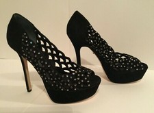 DUNE OPEN TOE STILETTO DIAMOND
