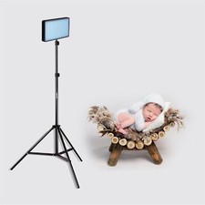 LENCARTA Newborn Photography Continuous LED Lighting Kit for Smartphone Photo