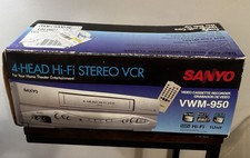 Sanyo VWM-950 VHS Player