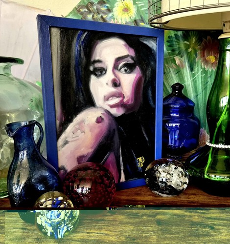 Original amy winehouse oil - amy,