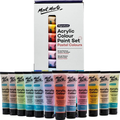 Mont marte acrylic - marte, colour