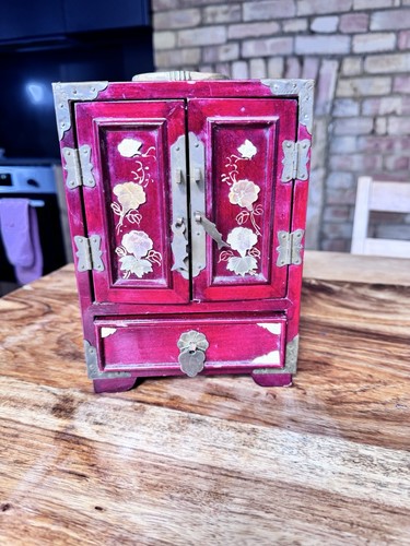 Vintage chinese jewellery box - jewellery,