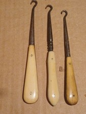 Three Vintage Bovine Bone