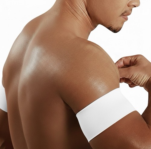 2pcs white arm - arm, bicep