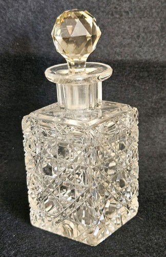 Antique glass perfume bottle - antique,