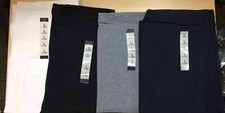 Ladies Cotton  Leggings Black