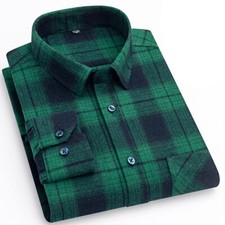 UK Men's New Plaid Tartan