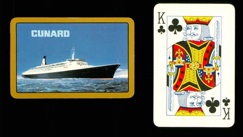 Playing card cunard cruise - playing,