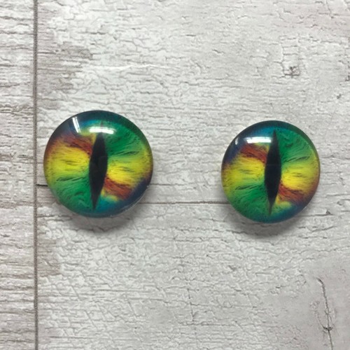 Rainbow glass eyes - , for