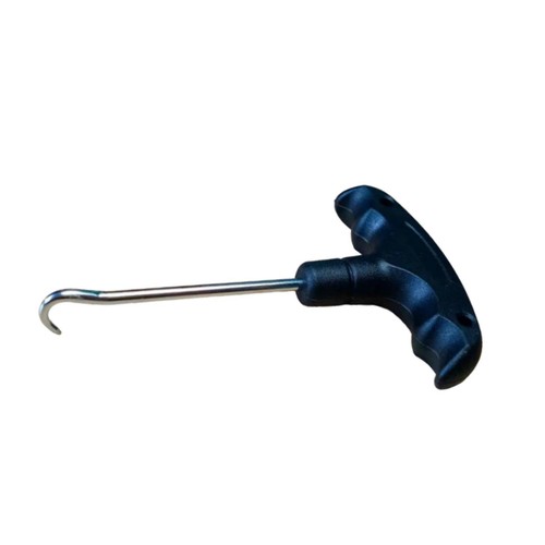 String puller hook tennis - string,
