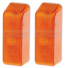 2x AMBER SIDE MARKER LIGHTS