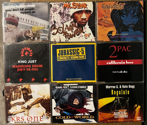90s hip hop cd singles - cd,