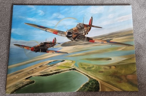 Ww2 hawker hurricane oil - hawker,