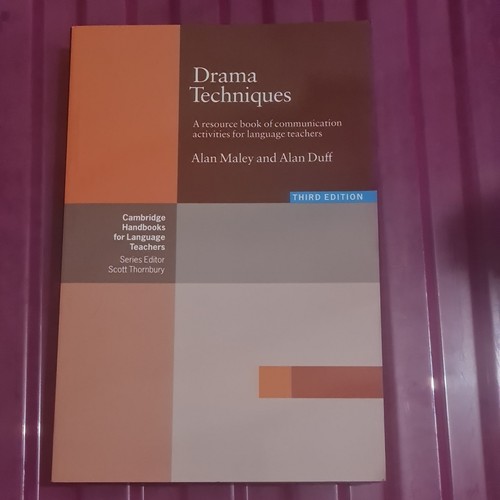 Drama techniques alan maley - techniques,