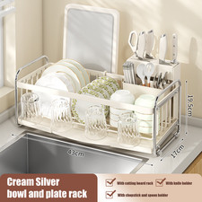Steel Dish Drainer Rack with