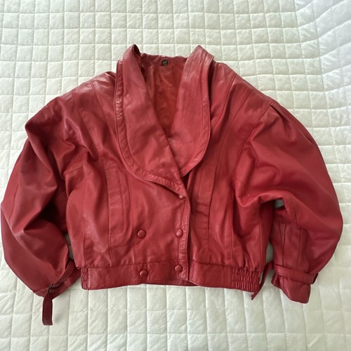 Echtes leder jacket womens - leder, 38