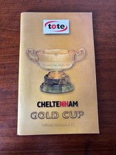 Cheltenham gold cup race - cheltenham, card