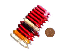 12 x  Ampoules for Barometer / Spirit Level - Spares & Repairs #LCC8